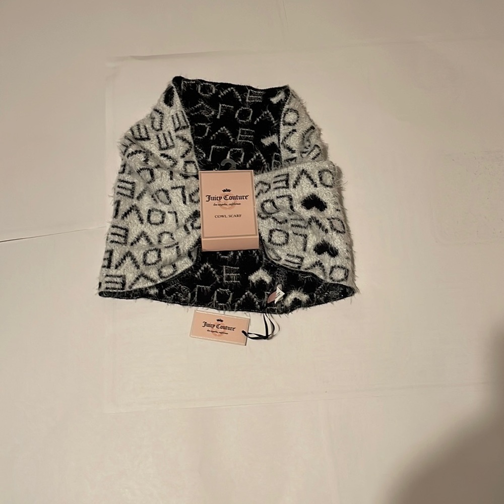 Juicy Couture cowl scarf